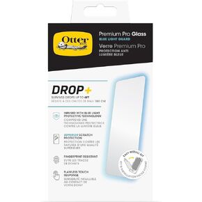 OtterBox iPhone 15 Pro Max (Only) - Premium Pro Screen Protector - Filters Blue Light - Precision Fit - Easy Installation - Retail Packaging
