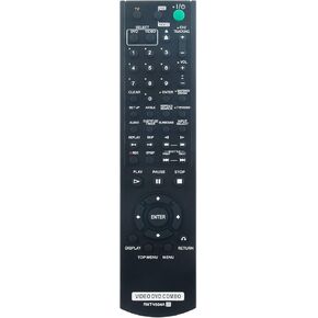 RMT-V504A Replacement Remote Control Applicable for Sony DVD Player SLV-D271P SLV-D281P SLV-D380P SLV-D100 SLV-D300P SLV-D370P SLV-D360P SLV-D201P SLV-D261P