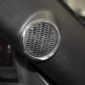 American Car Craft 271040 Polished Speaker Trim Ring, 2 Piece (Tweeter Polished)