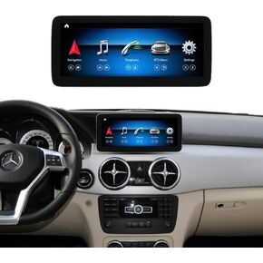 ستيريو سيارة Android 13 لسيارة Mercedes Benz GLK-Class X204 (2013-2015) NTG 4.5، IPS HD شاشة Global 4G راديو السيارة GPS والملاحة يدعم تشغيل السيارة اللاسلكي Android Auto. in Kuwait