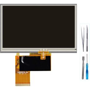 LCD Screen for AT043TN25 V.2 4.3 inch 480X272 LCD Display Module Replacement with Tools