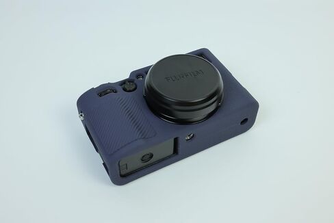 X100VI Camera Case, BMAOLLONGB Fullbody Thin Lightweight Silicone Camera Skin Body Rubber Cover Case for Fujifilm X100VI (Blue) in Saudi Arabia