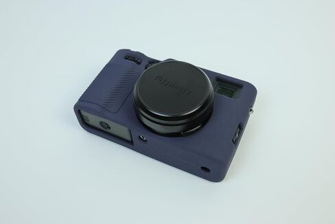 X100VI Camera Case, BMAOLLONGB Fullbody Thin Lightweight Silicone Camera Skin Body Rubber Cover Case for Fujifilm X100VI (Blue) in Saudi Arabia