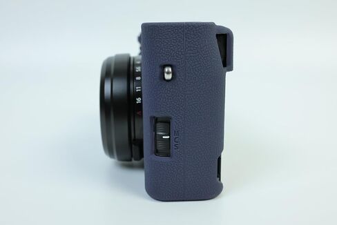 X100VI Camera Case, BMAOLLONGB Fullbody Thin Lightweight Silicone Camera Skin Body Rubber Cover Case for Fujifilm X100VI (Blue) in Saudi Arabia