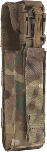 Quick Access IFAK Tourniquet Pouch Flat Open MOLLE Mount on Tactical Vest/Admin Pouch/Chest Rig, Durable Nylon Medical Pouch with Hook Loop Sides Closure & Quick Buckle Fits SAM XT/CAT/SOF, etc. in Saudi Arabia