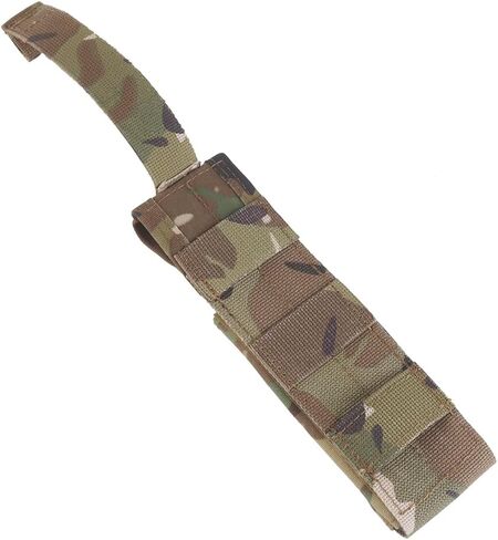 Quick Access IFAK Tourniquet Pouch Flat Open MOLLE Mount on Tactical Vest/Admin Pouch/Chest Rig, Durable Nylon Medical Pouch with Hook Loop Sides Closure & Quick Buckle Fits SAM XT/CAT/SOF, etc. in Saudi Arabia