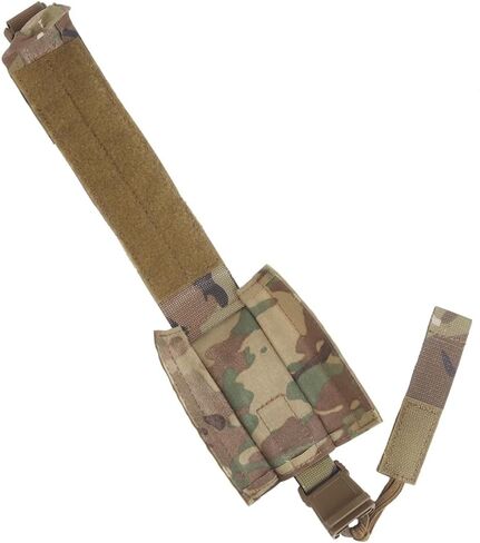 Quick Access IFAK Tourniquet Pouch Flat Open MOLLE Mount on Tactical Vest/Admin Pouch/Chest Rig, Durable Nylon Medical Pouch with Hook Loop Sides Closure & Quick Buckle Fits SAM XT/CAT/SOF, etc. in Saudi Arabia