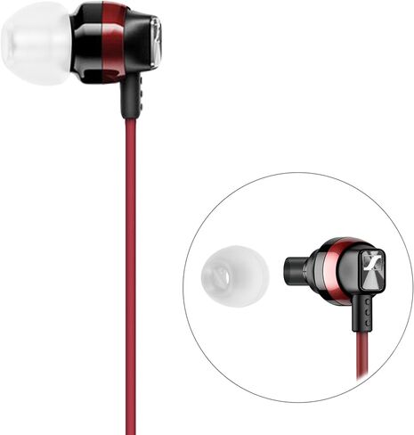 kwmobile 8X Replacement Ear Tips Compatible with Sennheiser CX 300S / CX 6.00BT / Momentum in-Ear - Set of Silicone Eartips for Earbuds Headphones in Saudi Arabia