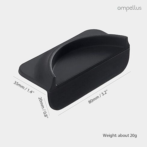 Mini Espresso Tamping Mat, Ompellus Food-grade Silicone Coffee Tamper Mat, Coffee Tamping Pad for Barista Tools, Espresso Accessories for Coffee Bar (Mini Black) in Saudi Arabia
