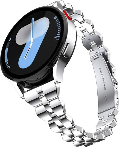 سوار ساعة GELISHI 20 مم متوافق مع ساعة Galaxy Watch 7 6 5 4 حزام 40 مم 44 مم للنساء، سوار معدني نحيف من الفولاذ المقاوم للصدأ حزام سريع الفك لساعة Galaxy Watch 6 الكلاسيكية 43 مم 47 مم/ساعة 4 كلاسيكية 42 مم 46 مم in Kuwait