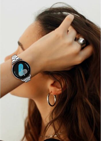 سوار ساعة GELISHI 20 مم متوافق مع ساعة Galaxy Watch 7 6 5 4 حزام 40 مم 44 مم للنساء، سوار معدني نحيف من الفولاذ المقاوم للصدأ حزام سريع الفك لساعة Galaxy Watch 6 الكلاسيكية 43 مم 47 مم/ساعة 4 كلاسيكية 42 مم 46 مم in Kuwait