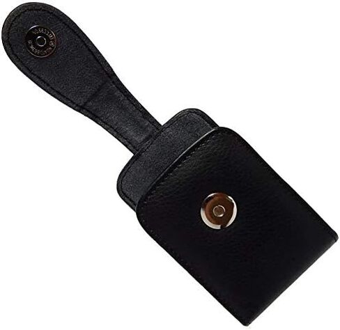 Premium Classic Style Hook and Loop Pouch case with Belt Clip for Tandem Diabetes Care T:Slim X2 Pump (Black/Vertical/1) in Saudi Arabia