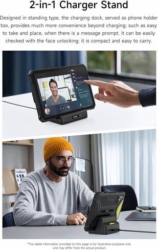 Ulefone Armor Pad 4 Ultra 10W قاعدة شحن مكتبية لـ Armor Pad 4 تابلت حراري متين Android 14 10W قاعدة شحن مكتبية لـ Armor Pad 4 Ultra Rugged Tablet in Kuwait