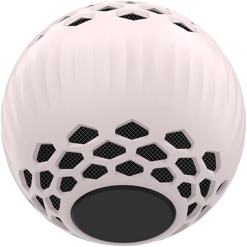 Hahace Protective Cover Compatible with HomePod Mini, Protective Case with Hollow Design Dust-Proof & Drop-Proof (Pink) in Saudi Arabia