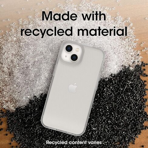 حافظة OtterBox React Clear Series لهاتف iPhone 13 Mini وiPhone 12 Mini مع واقي شاشة - عبوة غير مخصصة للبيع بالتجزئة - شفافة in Saudi Arabia