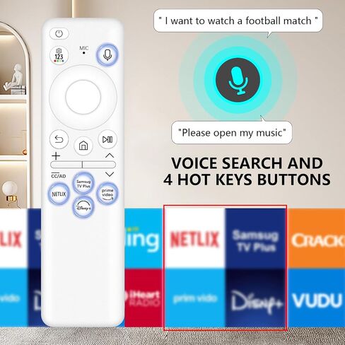 L5B83H (2nd GEN) Replacement Voice Remote Fit for Amazon Smart TVs Stick (2nd Gen,3rd Gen), Fit for AMZ Smart TV Cube (2nd Gen&1st Gen), Fit for AMZ Smart TV Stick 4K, Fit for AMZ Smart TV Stick Lite in Saudi Arabia