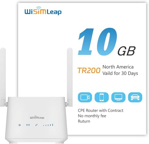 راوتر واي فاي 4G كات 6 مع فتحة لبطاقة Sim Homefi Global vSIM CPE وشبكة لاسلكية وسلكية ذات نطاق عريض ونسخ احتياطي متبادل لألعاب الإنترنت 10 جيجابايت لأمريكا الشمالية in Saudi Arabia