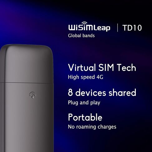 Mobile Hotspot Device for Global Travel 4G Pocket Router WiFi Dongle Car Hotspot WiFi Laptop Hotspot No Roaming Charges No Physical Card No Contracts 150 Countries 100GB for US in 365days in Saudi Arabia