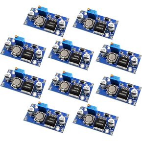 DC-DC Buck Converter, 10Pcs XL6009 DC-DC Buck Boost Voltage Power Module 4A 400KHz Adjustable Switch Module 3.8-30V to 1.25-35V Power Supply Module