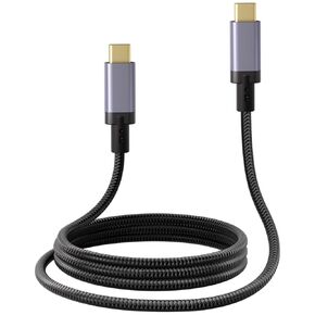 USB C Cable, USB4 Cable 240W Fast Charging, 40Gbps Data Transfer, 8K Video, Thunderbolt 4/3 Compatible, USB-C for iPhone 16, iPad, MacBook, Galaxy, Tablets & Laptops (3.3Ft)