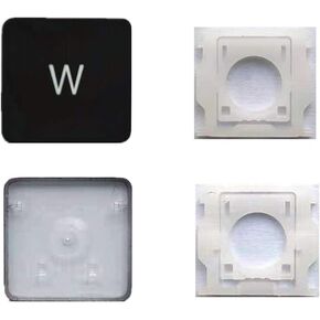 Replacement Individual W Key Cap and Hinges are Applicable for MacBook Pro/Air A2141 A2251 A2289 A2179A2337 A2338 A2442 A2485 A2779 A2780 A2941 A2918 A2992 A2681 A2941 2019-2023 Year
