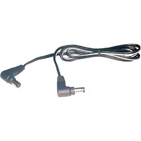 Philmore 6-ft DC Power Cable Cord with 2 Right Angle 2.5 x 5.5mm Male Plugs; 48-1062