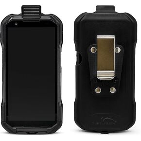 Unbreakable Balastec Holster for Kyocera DuraForce PRO 3 - Removable Swivel Metal Belt Clip by Turtleback |