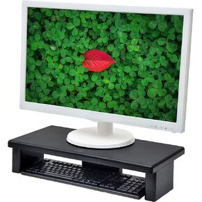 DAC STAX Monitor Stand, 4.8" x 22" x 10.5", Black