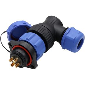 SP21 12 Pin Connector Aviation Circular Quick Disconnect Power 5A Male Cable Plug Female Panel Socket