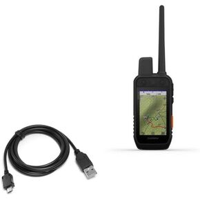 BoxWave Cable Compatible with Garmin Alpha 200i - DirectSync Cable, Durable Charge and Sync Cable for Garmin Alpha 200i