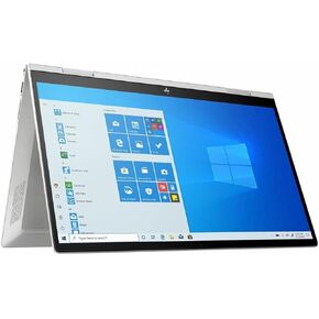 HP 2022 Envy X360 15.6" FHD Touchscreen 2-in-1 Laptop Intel Quad-Core I5-1135G7 Iris Xe Graphics 64GB RAM DDR4 2TB NVMe SSD USB C WiFi AX HDMI2.0 Backlit Keyboard Windows 11 Pro Silver w/RE USB