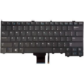 US Keyboard with Backlit Replacement for Dell Latitude E7240 E7440 115T5 8PP00 RXKD2