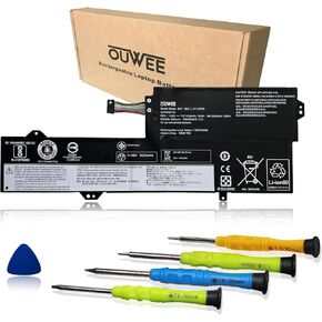 بطارية كمبيوتر محمول L17L3P61 متوافقة مع Lenovo IdeaPad 320S-13IKB Yoga 330-11IGM 720-12IKB Flex 6-11IGM Series L17C3P61 L17M3P61 5B10N87357 5B10N87358 5B10N87359 11.58V 36Wh 3108 مللي أمبير (الشكل-A)