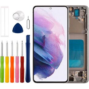 [NEW] Duotipa TFT Display for Galaxy S21 SM-G990F G990U G990W G990A 6.2'' Touch Screen Digitizer Assembly Repair Parts with Frame -No Fingerprint Function.