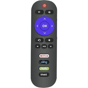 Remote Control Compatible for All TCL Roku TV Remote 32S305 32s325 49S405 49S403 43S303 55S403 32S301 50FS3800 32S3750 32S3800 32S4610R 32S3850A 32S3700 43FP110 55s405 55p605