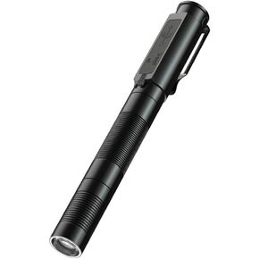 ALONEFIRE P29 Pen Flashlight Bright USB C Rechargeable Zoom 3 Light Modes Mini Pocket Flashlight with Clip, Built-in Rechargeable Battery for Every Day Carry, Inspection, Emergency