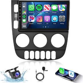 Car Radio for Mercedes Benz W163 ML320 ML350 ML400 ML500 1997-2005 2G 64G Android Car Stereo Carplay Android Auto, Hodozzy 9 inch Touch Screen with GPS/WiFi/Bluetooth, FM RDS, Mirror Link, Camera