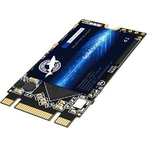 Dogfish M.2 2242 SSD 128GB 3D NAND TLC SATA III 6 Gb/s, Internal Solid State Drive - Compatible with Desktop PC Laptop (M.2 2242 128GB)