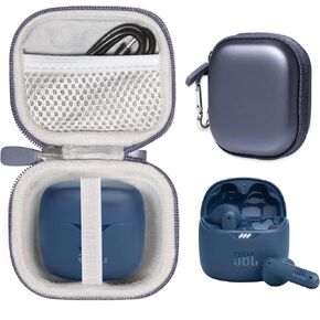 Alltravel Earbuds Case for Tune Flex True Wireless Noise Cancelling Earbuds (Blue)