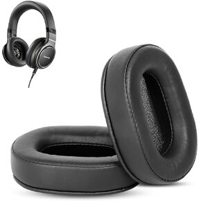 Comfortable Replacement Earpads Compatible with Panasonic RP-HD10 RP-HD10E RP HD10 RP HD10E Headphones Ear pads Cushion(Softer Leather/High Density Foam)