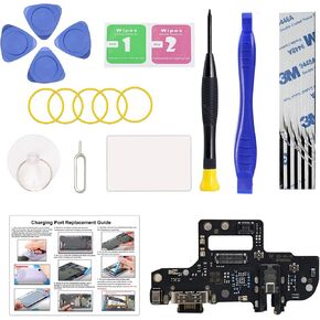 for Moto G Stylus 2023 4G USB Charging Port Replacement, Type C Dock Board Connector for G Stylus 2023 4G Version XT2317 (Not for 5G XT2315), with Tools & Instruction