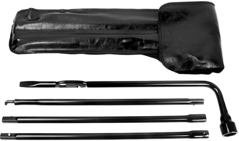 Spare Tire Tool Kit with Spare Tire Jack Handle and Wheel Lug Wrench Compatible with 2004 to 2018 Ford F150 in Saudi Arabia