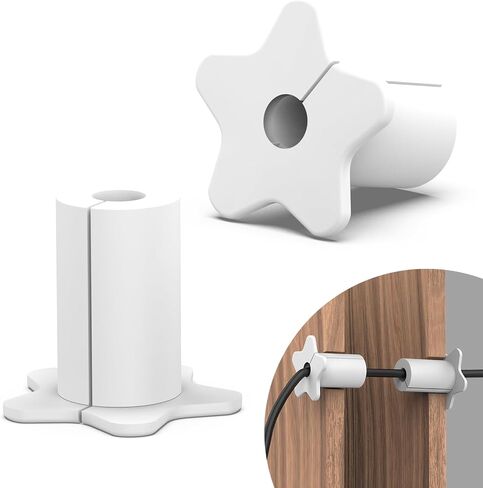 4PCS 5/8" Wall Grommets for Starlink Mini Cable,Star Link Accessories Compatible with Starlink Mount for Streaming organizing Protecting Cords,Feed-Through bushings for 5/8 inch Hole(Grey) in Kuwait