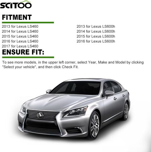 SCITOO 1X Remotes Key Fob 2013-2017 for Lexus LS460 2013-2016 for Lexus LS600h 314.3Mhz HYQ14ACX in Saudi Arabia