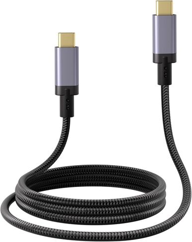USB C Cable, USB4 Cable 240W Fast Charging, 40Gbps Data Transfer, 8K Video, Thunderbolt 4/3 Compatible, USB-C for iPhone 16, iPad, MacBook, Galaxy, Tablets & Laptops (3.3Ft) in Kuwait