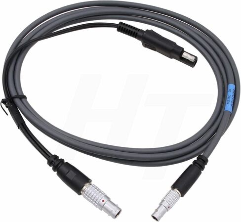 External Battery Power Cable for GEOMAX Zenith 60/35 Pro, Hemisphere S631 / S321+ S321 GPS Receiver, 5 Pin to Alligator Clips in Saudi Arabia