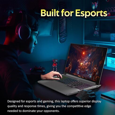 كمبيوتر محمول للألعاب Lenovo Legion Pro 5i Gen 8 مقاس 16 بوصة (موديل 2023) - Intel Core i7-13700HX 16C، NVIDIA GeForce RTX 4070، ذاكرة الوصول العشوائي 16 جيجابايت، 1 تيرابايت M.2 NVMe SSD، 16.0 بوصة IPS QHD+ 500 nits 240 هرتز، Windows 11 Home ، أونيكس جرا in Saudi Arabia