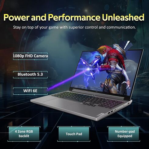 كمبيوتر محمول للألعاب Lenovo Legion Pro 5i Gen 8 مقاس 16 بوصة (موديل 2023) - Intel Core i7-13700HX 16C، NVIDIA GeForce RTX 4070، ذاكرة الوصول العشوائي 16 جيجابايت، 1 تيرابايت M.2 NVMe SSD، 16.0 بوصة IPS QHD+ 500 nits 240 هرتز، Windows 11 Home ، أونيكس جرا in Saudi Arabia
