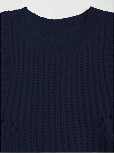 سترة نسائية كاجوال من MakeMeChic بدون أكمام ورقبة دائرية ورباط وحاشية جانبية مقسمة in Kuwait