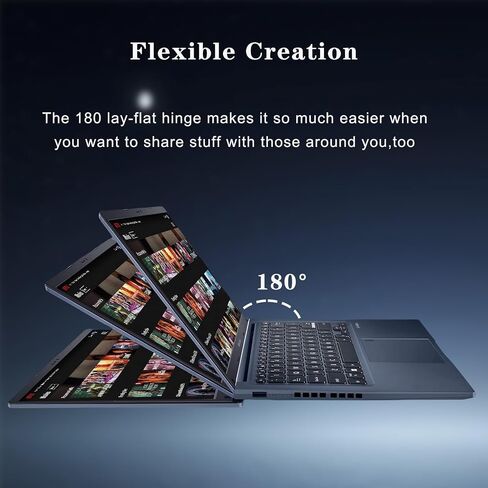 ASUS Vivobook 14" FHD Laptop for Students and Business, Intel 12th Gen Core i3-1215U, Intel Iris Xe Graphics, 720p Webcam, Fingerprint, Wi-Fi 6E, Win11 Home, w/HDMI (16GB RAM |512GB SSD +HDMI) in Saudi Arabia